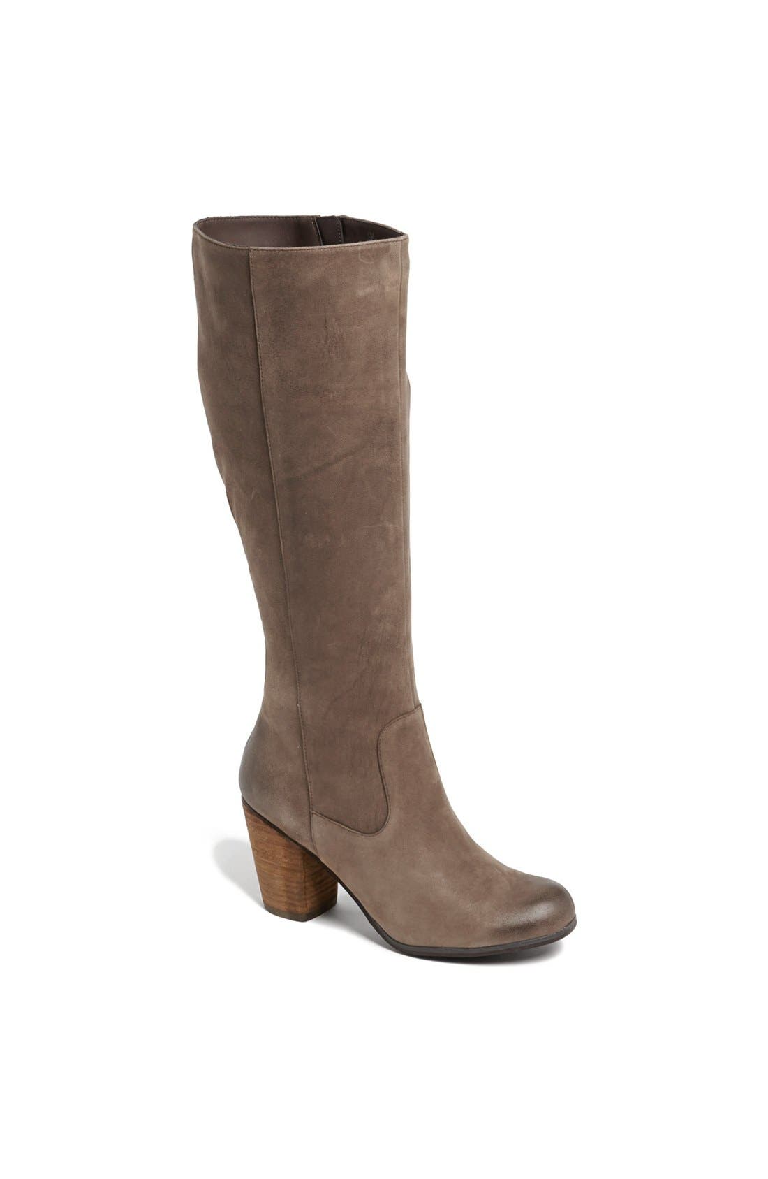 'Transit' Tall Boot, Main, color, CHOCOLATE
