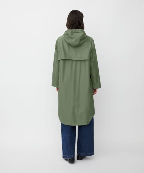 Masai Copenhagen Matheia Long Sleeve Hooded Coat In Multi