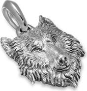 David Yurman Petrvs Sterling Silver Wolf Amulet