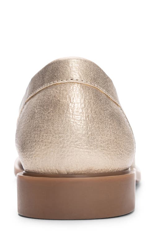 Cl By Laundry Beloved Metallic Penny Loafer In Gold