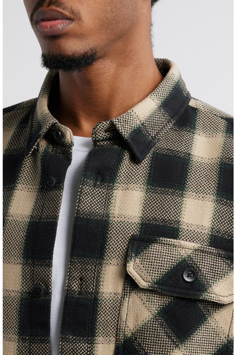 Witten Buffalo Check Cotton Button-Up Shirt, Alternate, color, WITTEN CHECK / WALL