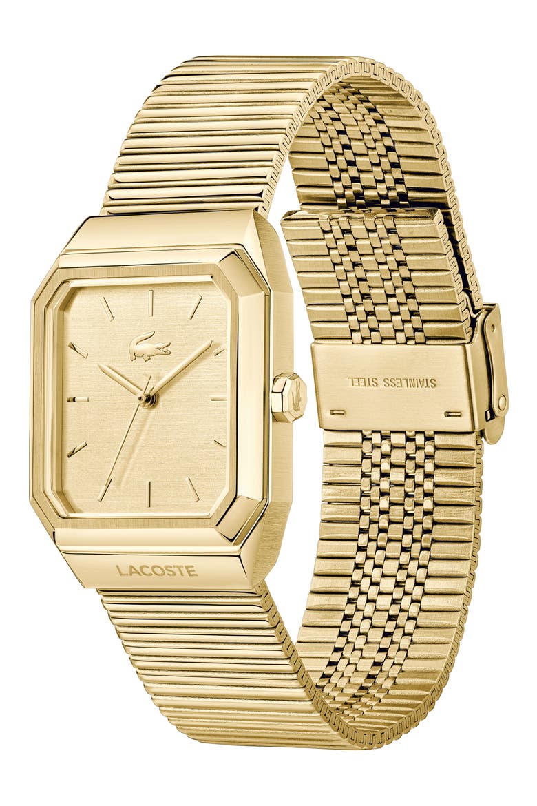 Rene Bracelet Watch, 31mm x 32mm, Alternate, color, GOLD
