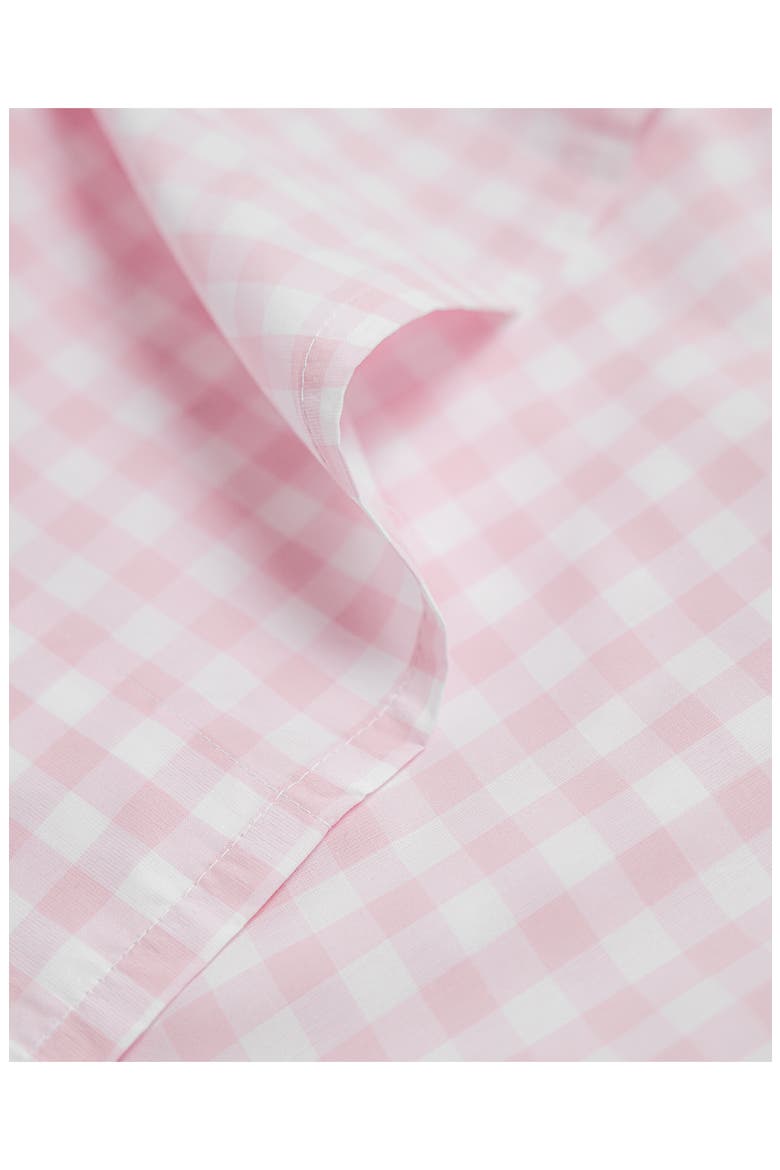 Signature Collection Gingham Sheet Set, Alternate, color, PINK