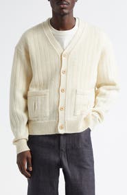 VISVIM Mohair & Cotton Blend Cardigan