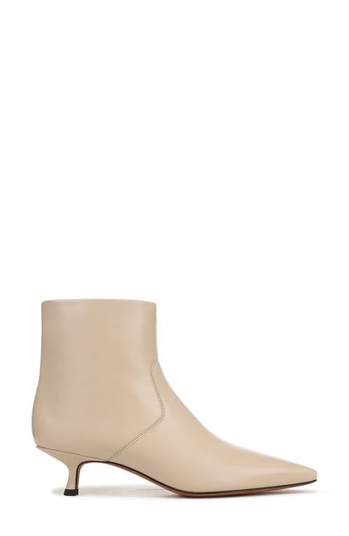 Vince Simone Kitten Heel Bootie In Sand