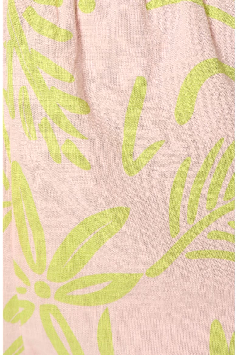 Lee Floral Print Cotton Shorts, Alternate, color, CITRUS