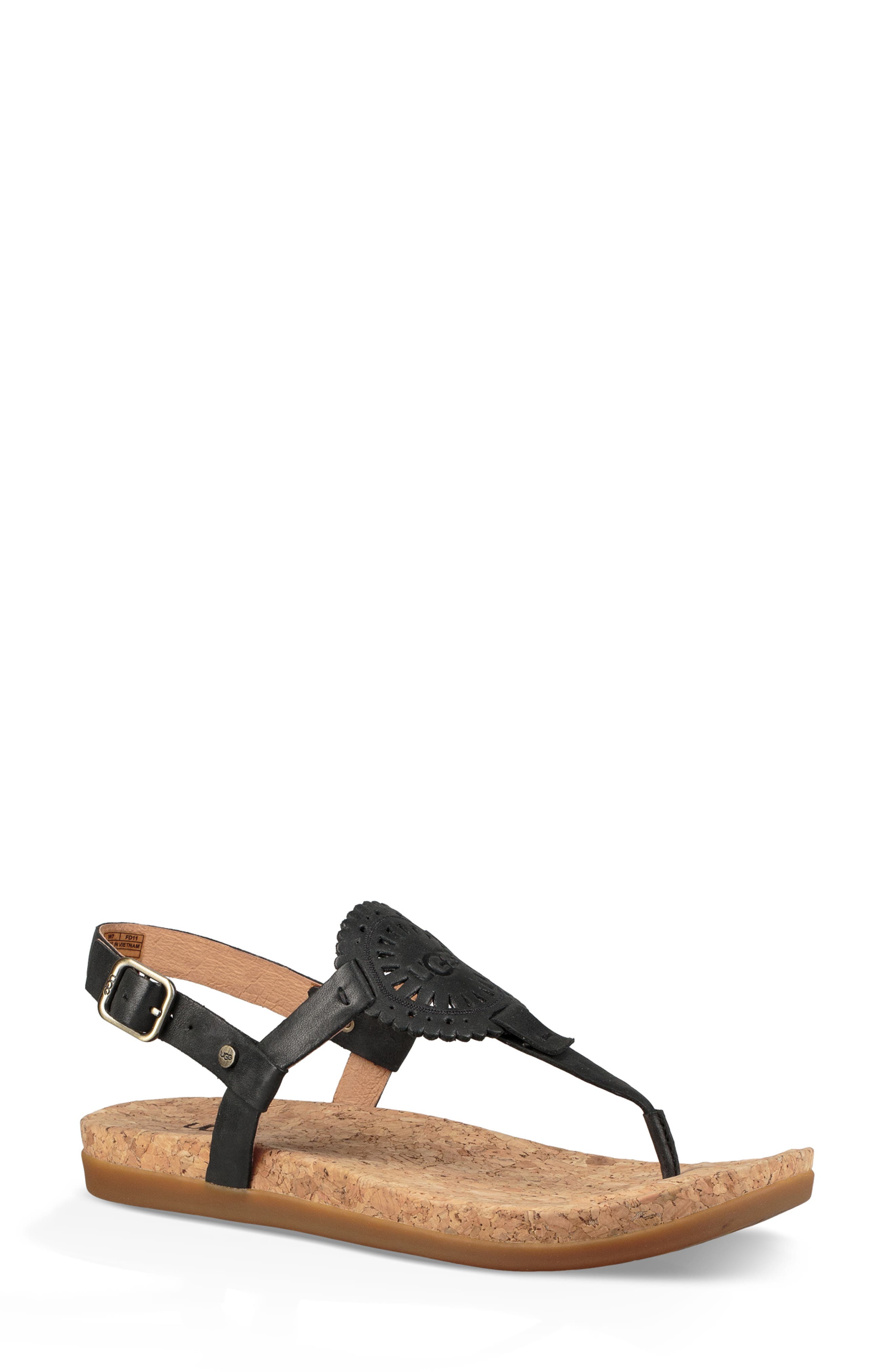 UGG<sup>®</sup> Ayden II T-Strap Sandal, Main, color, 
