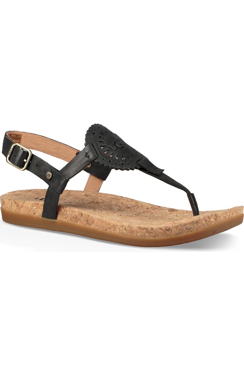 UGG<sup>®</sup> Ayden II T-Strap Sandal, Main, color,