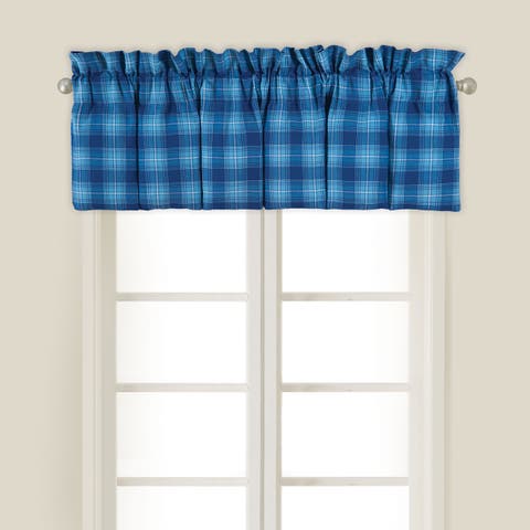 Fair Winds Blue Window Curtain Valance