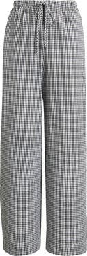 WAYF x Styled by COCO! Nina Gingham Seersucker Straight Leg Pants
