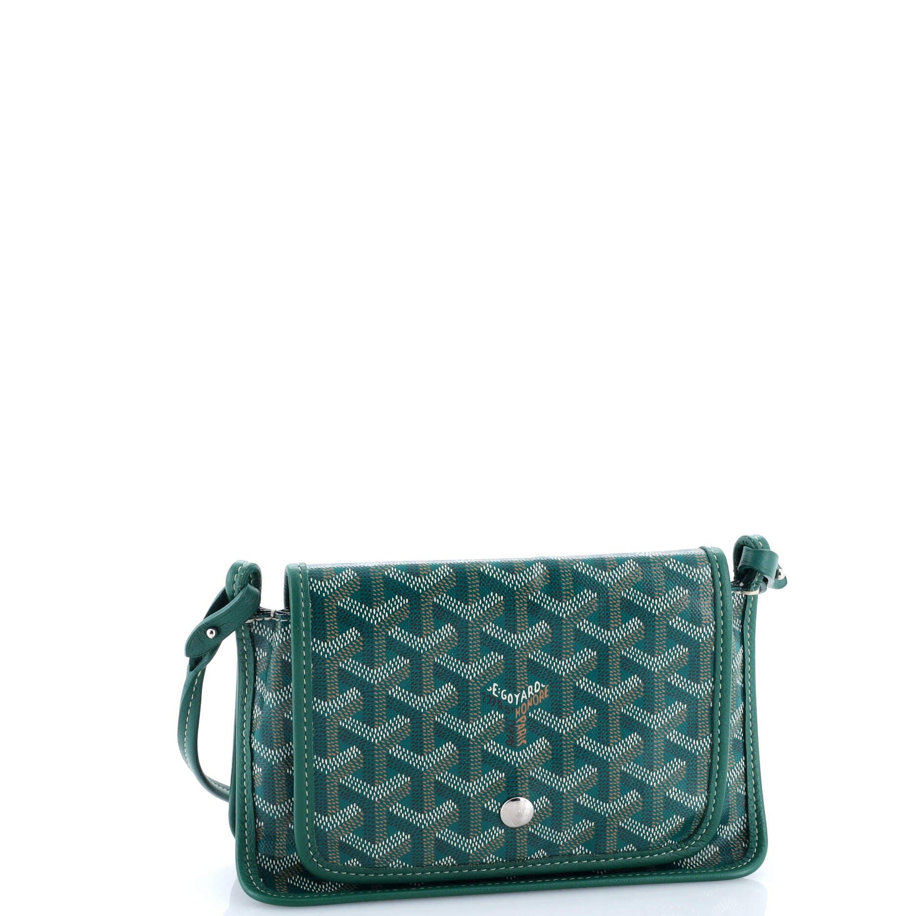 Pre-Owned Goyard Plumet Clutch Wallet Coated Canvas, Alternate, color, 