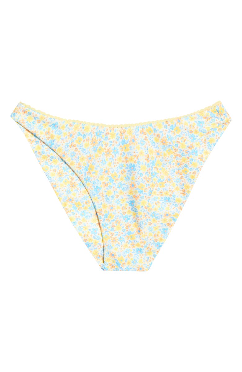 Kulani Kinis Decorative High Cut Bikini Bottoms, Alternate, color, Dreamy Daze