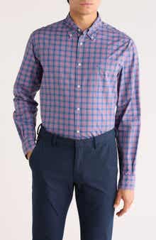 Brooks Brothers Sport Fit Plaid Button-Down Shirt