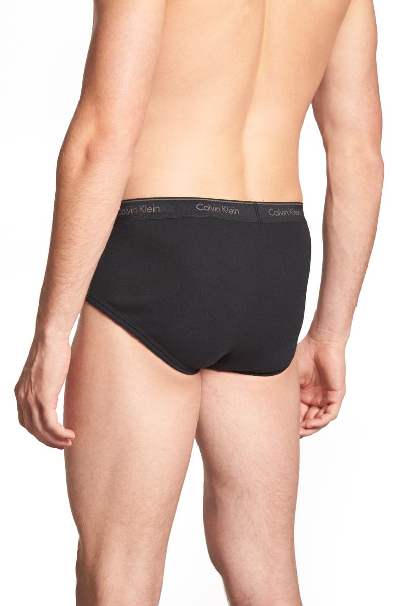 Calvin Klein 4-Pack Cotton Briefs, Alternate, color,