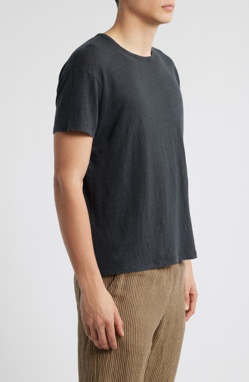 Alex Crane  Sun Linen T-shirt In Night