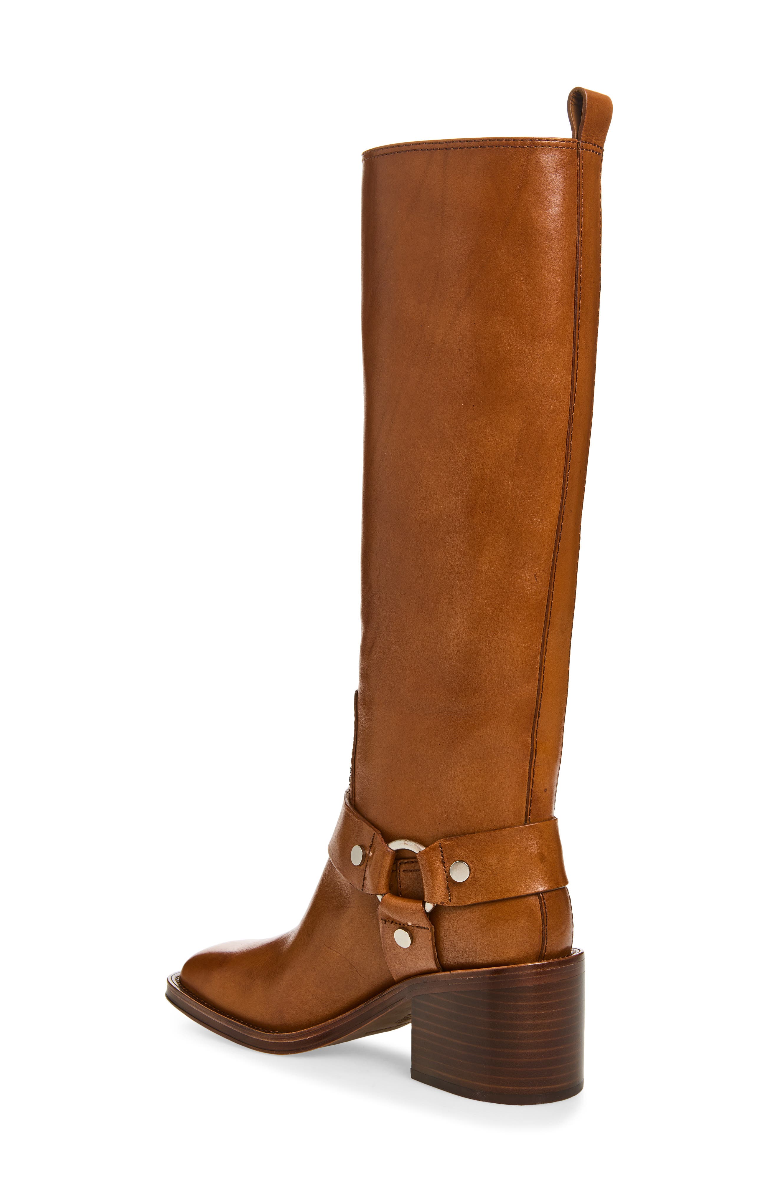 Loeffler Randall Audrey Engineer Knee High Boot, Alternate, color, 