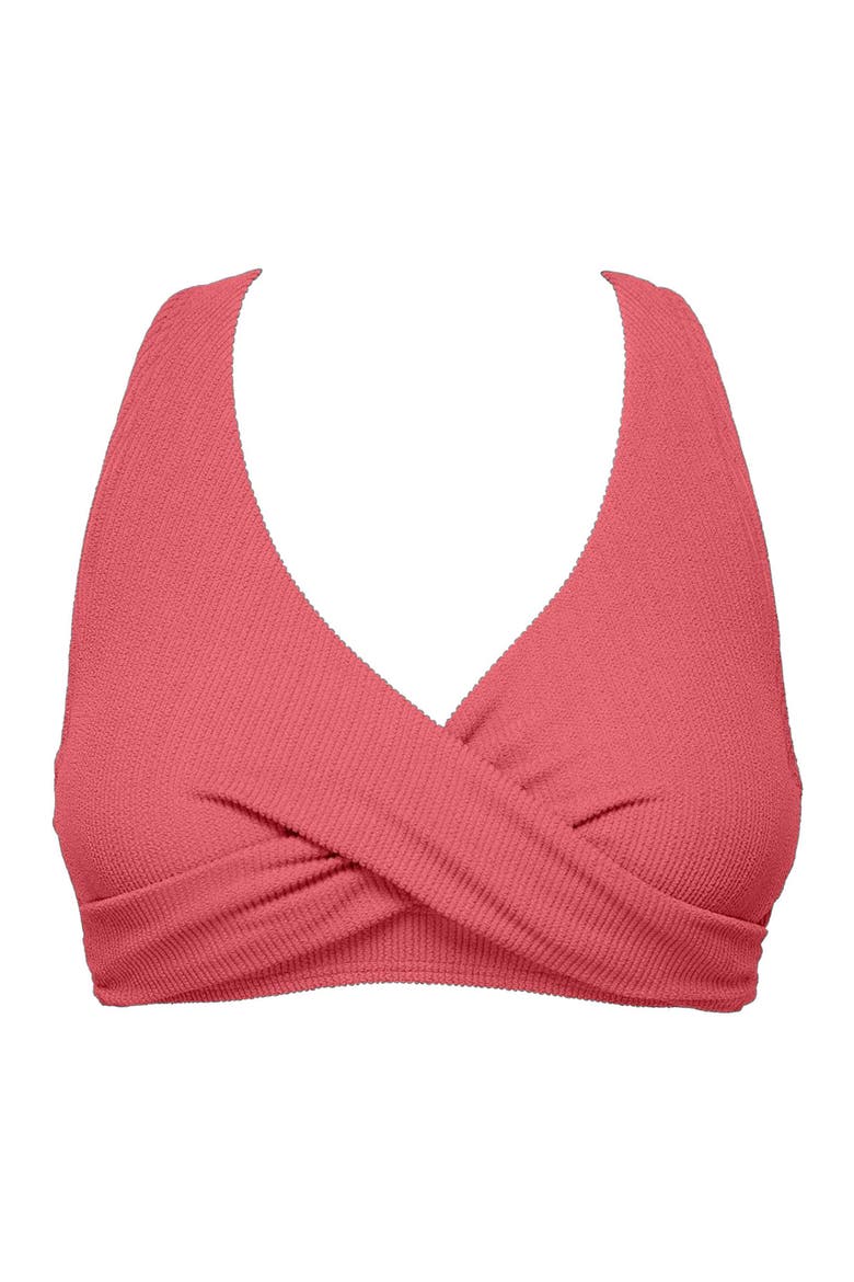 Mirabella Bikini Swimsuit Top - D Cup, Alternate, color, Hibiscus Tea