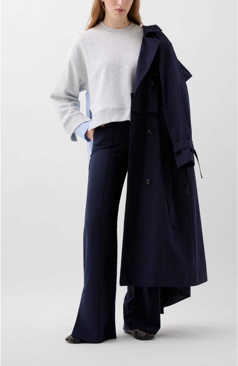 Scalpers Shirt Sweater, Alternate, color, Greymelange