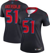 Nike Women's Nike Will Anderson Jr.  Navy Houston Texans Alternate Legend Player Performance Top