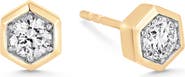 Sara Weinstock Honeycomb Stud Earrings