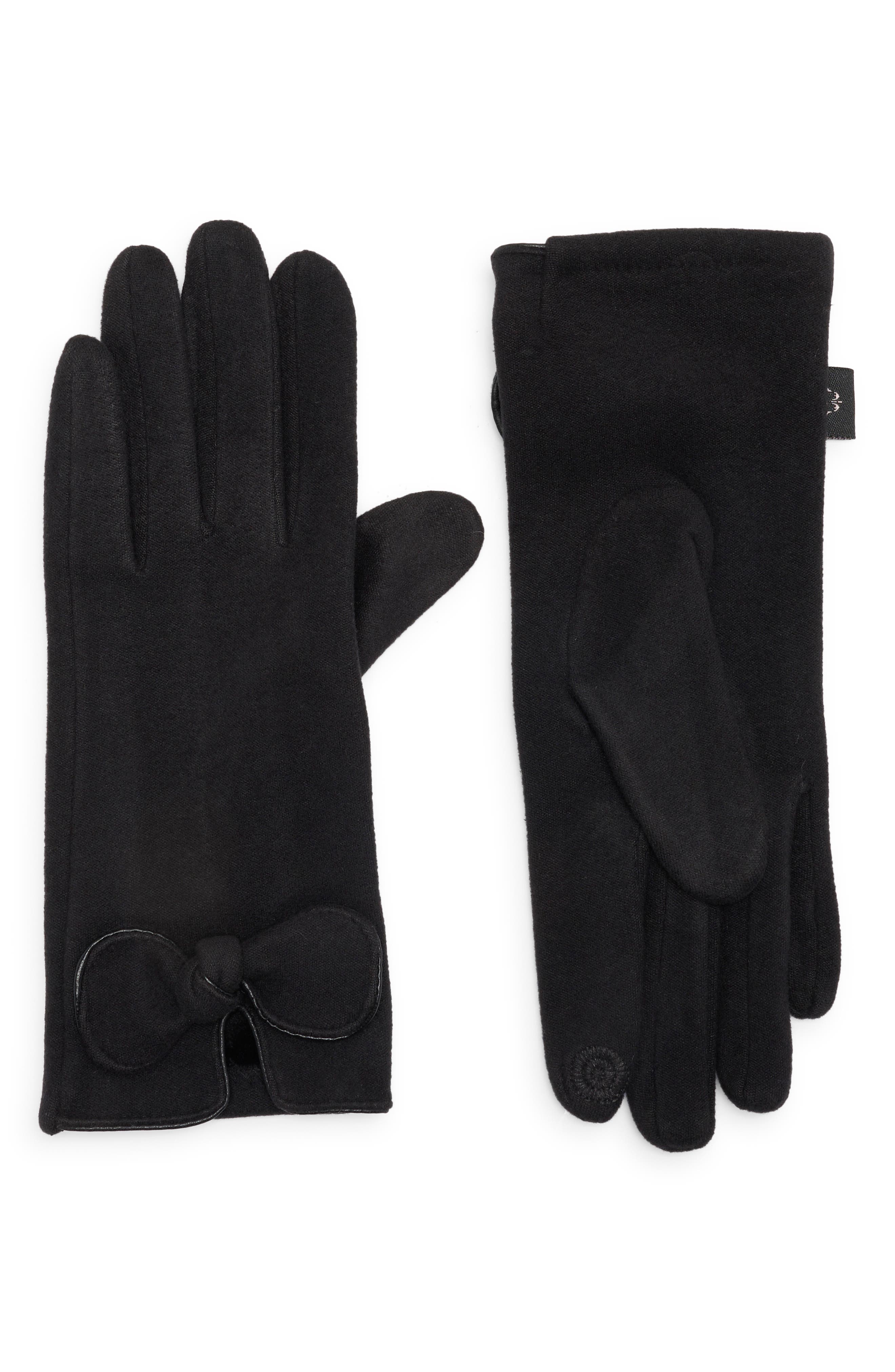 Nanette Lepore Bow Cuff Gloves