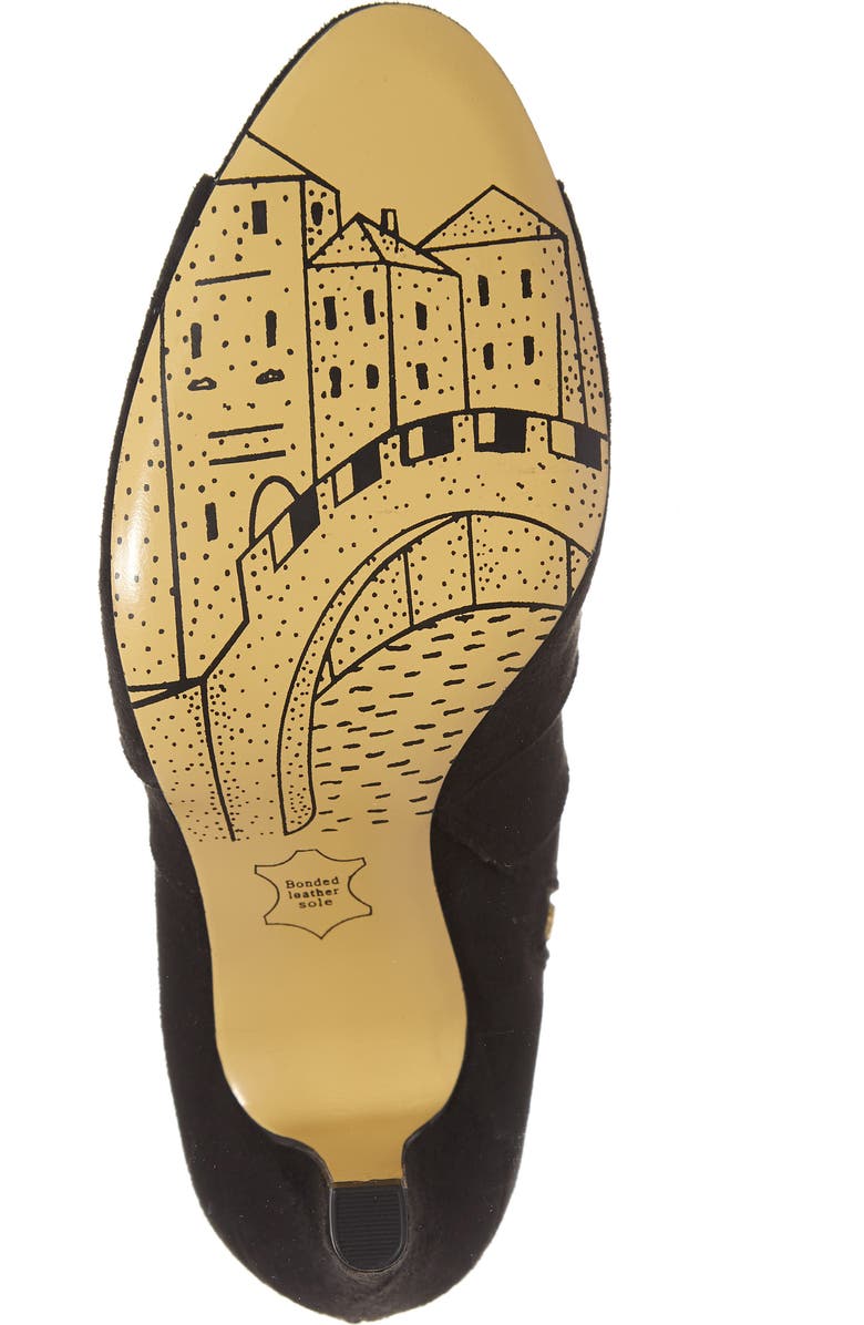 Bella Vita Noah II Open Toe Bootie, Alternate, color,