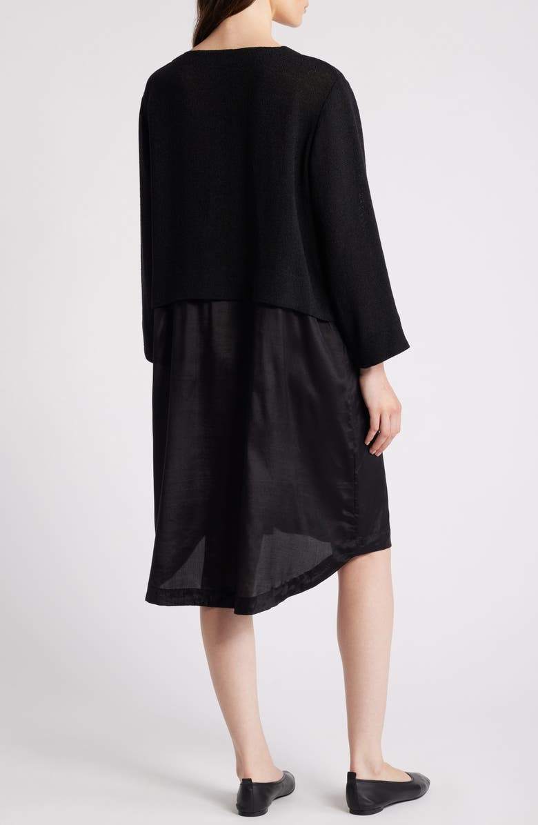 Masai Copenhagen Nonah Mixed Media Dress, Alternate, color, 