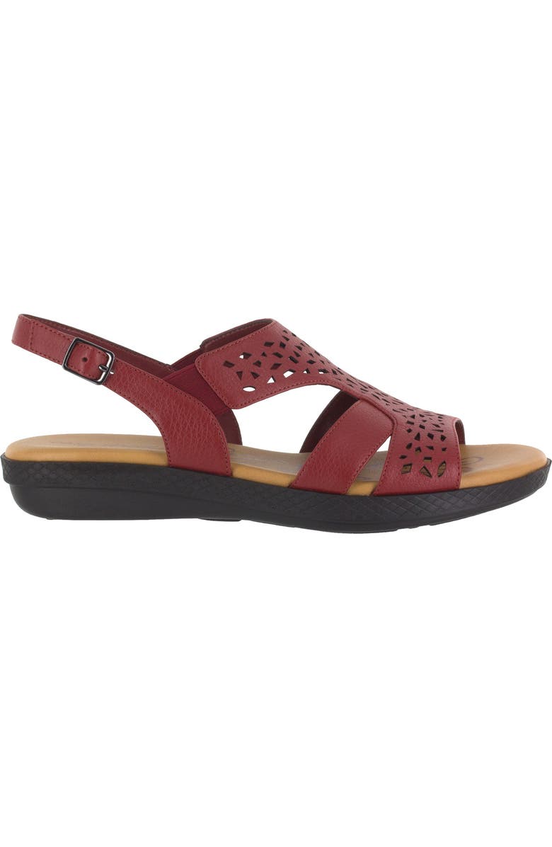 EASY STREET Bolt Sandal, Alternate, color, Red