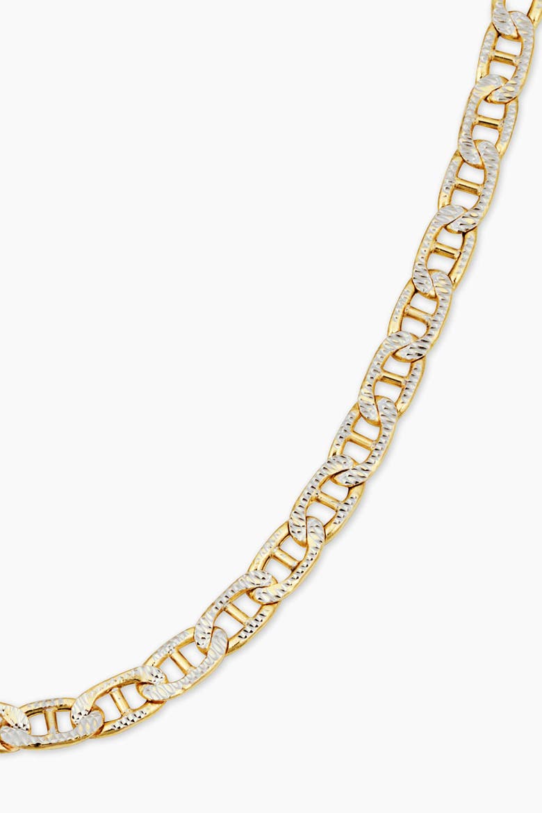 14K Gold Mystic Mariner Pavé Necklace, Alternate, color, Yellow Gold