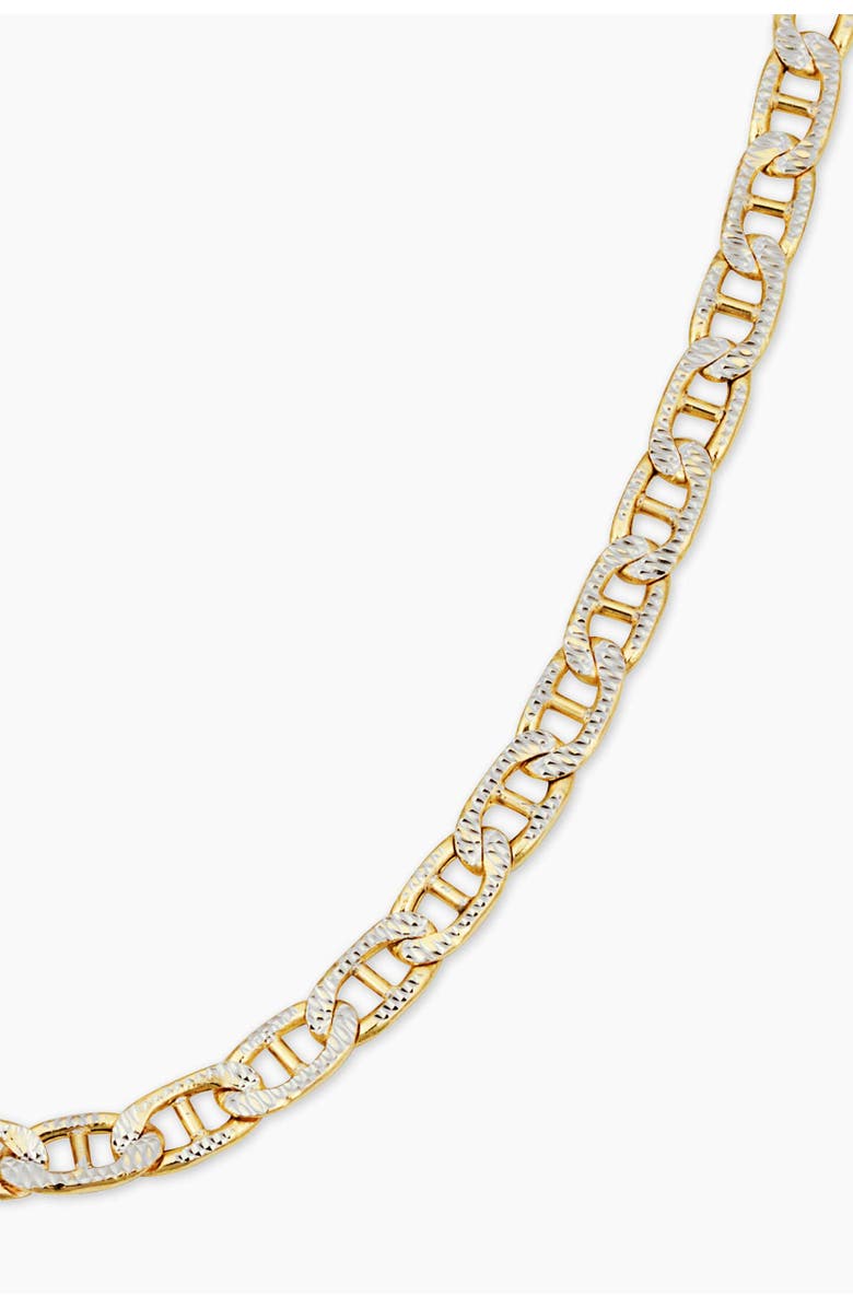 Oradina 14K Gold Mystic Mariner Pavé Necklace, Alternate, color, Yellow Gold