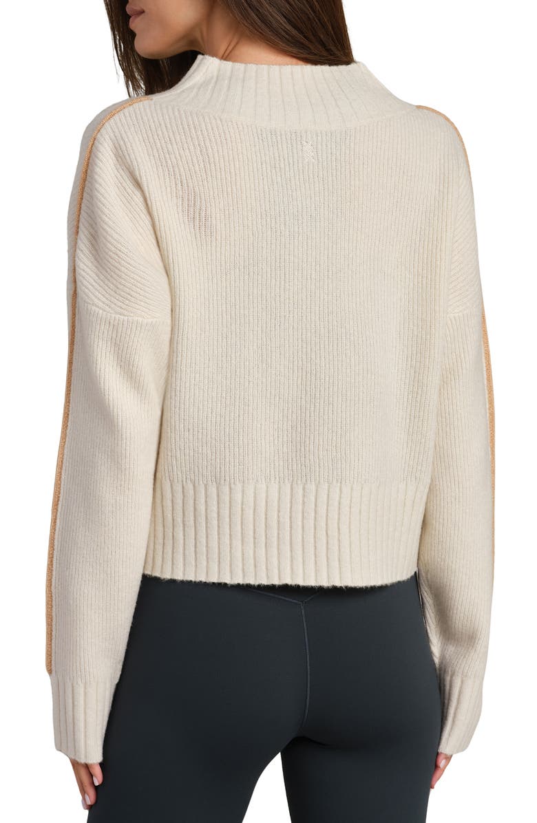 Rhone Westside V-Neck Sweater, Alternate, color, Sand Stone