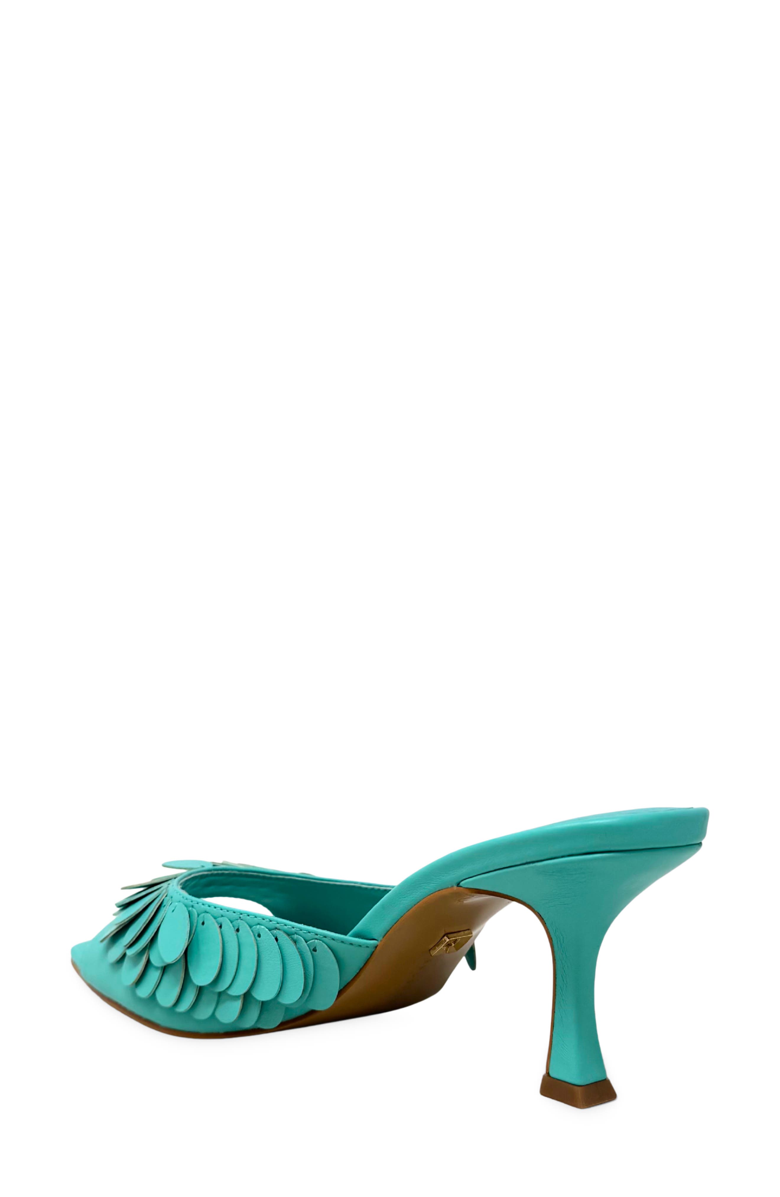 Grace Slide Sandal, Alternate, color, AQUA