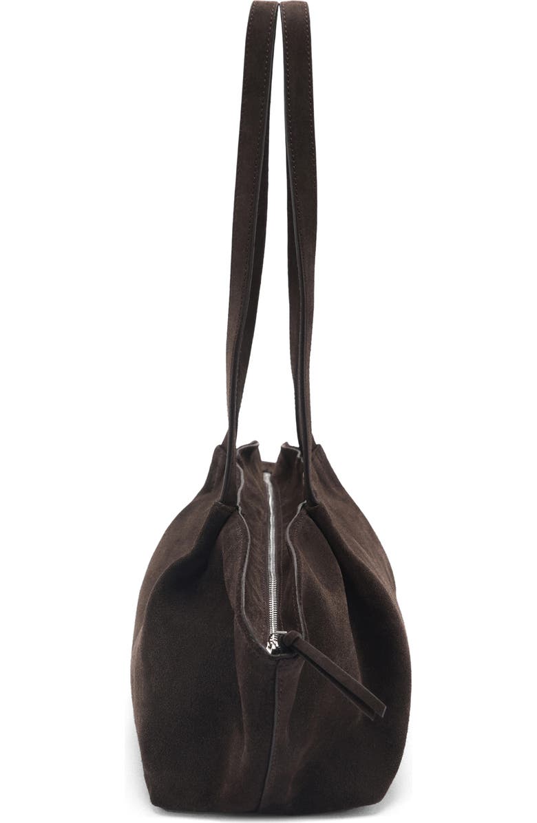 MANGO Suede Shoulder Bag, Alternate, color,