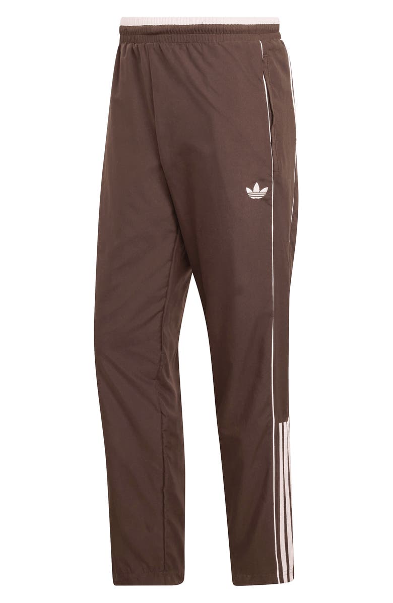 adidas Half Stripes Track Pants, Alternate, color, Aurora Coffee/ /