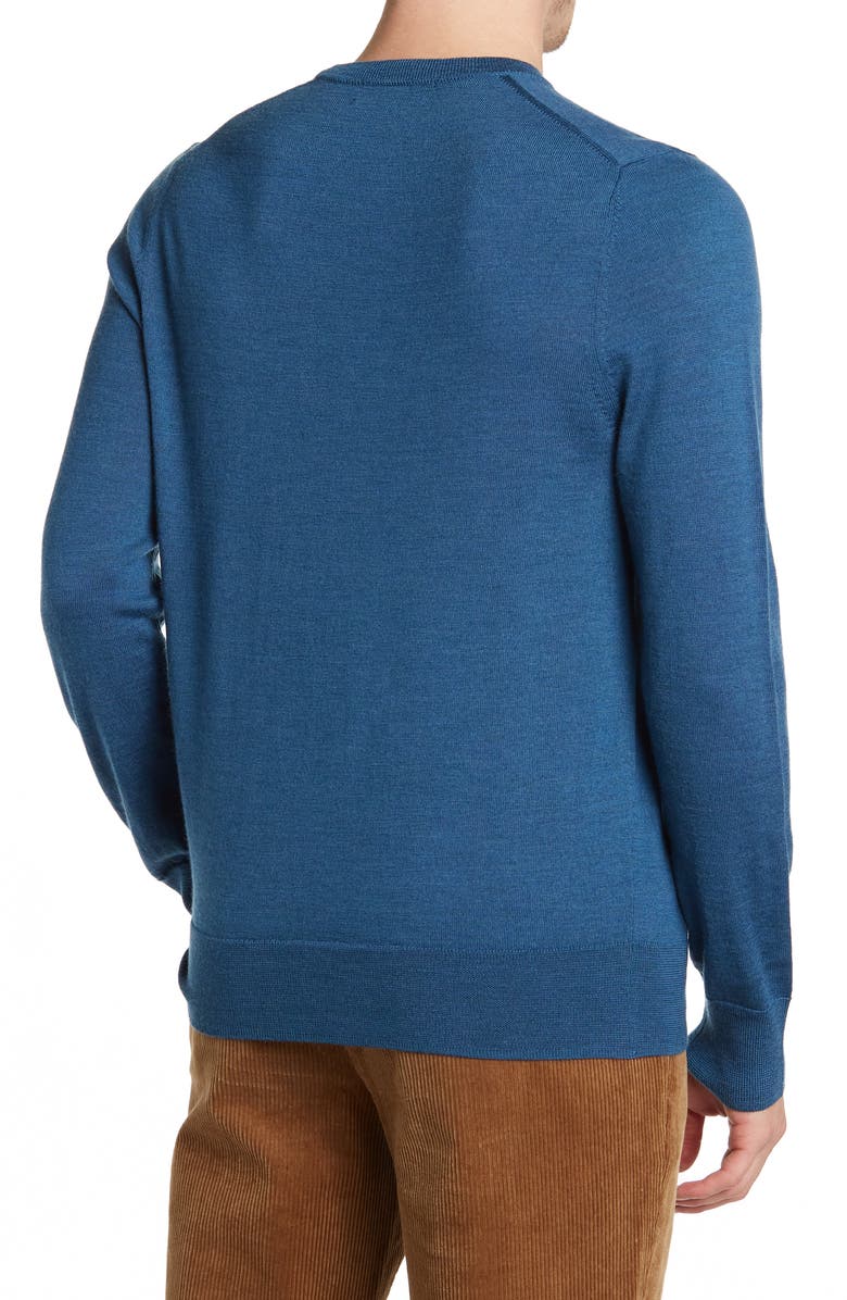 Brooks Brothers Crewneck Merino Wool Sweater, Alternate, color, 