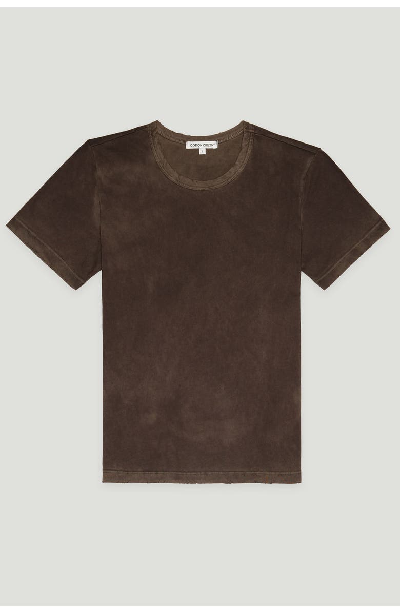 COTTON CITIZEN Standard Tee, Alternate, color, Vintage Espresso
