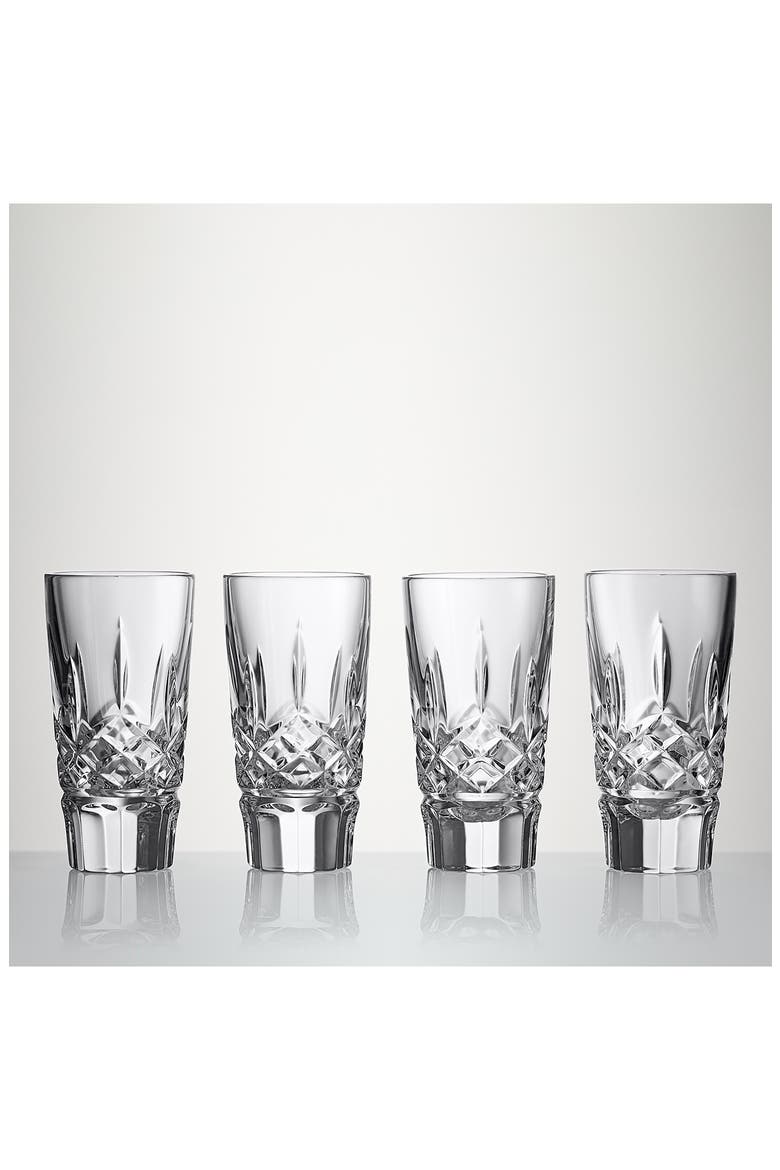 Lismore Set of 4 Shot Glasses, Alternate, color, NO COLOR