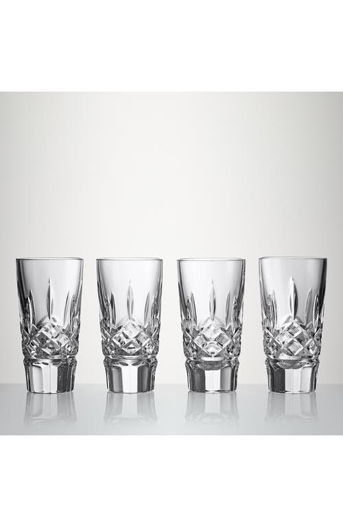 Waterford Lismore Crystal Shot Glass 55ml Set Of Four In No Color