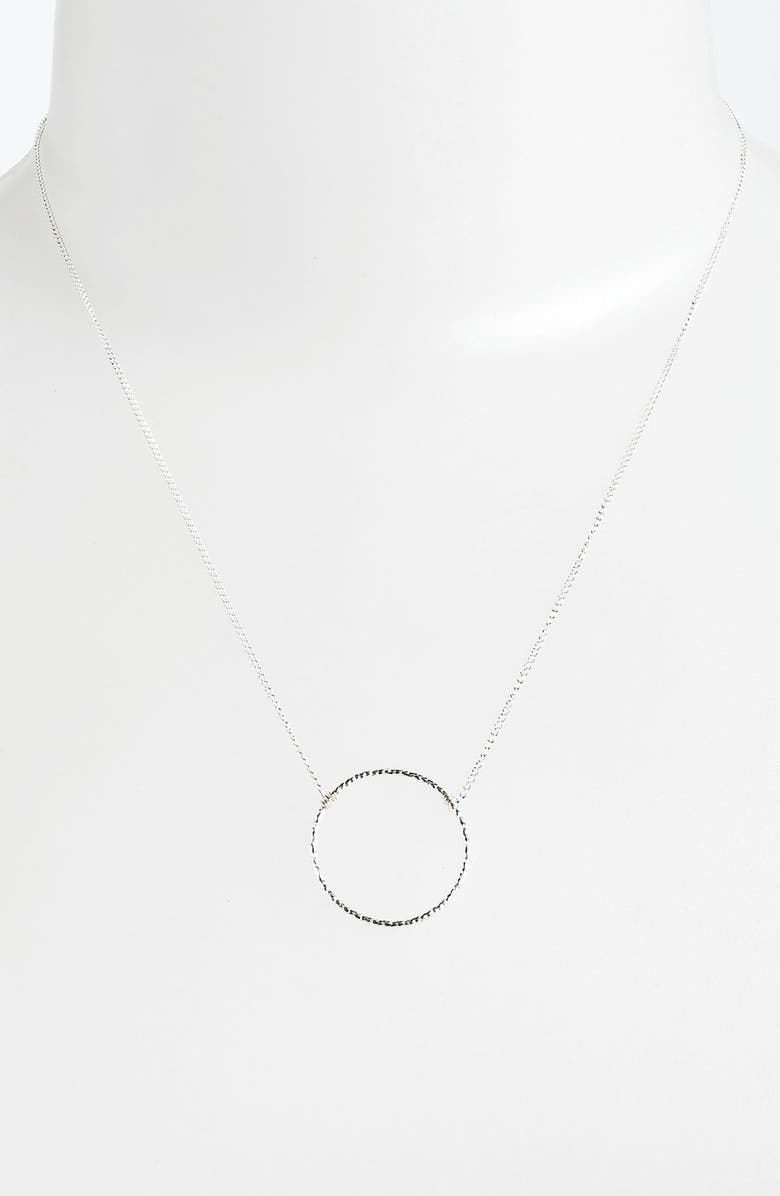 Dogeared 'Karma Sparkle' Pendant Necklace, Alternate, color, 