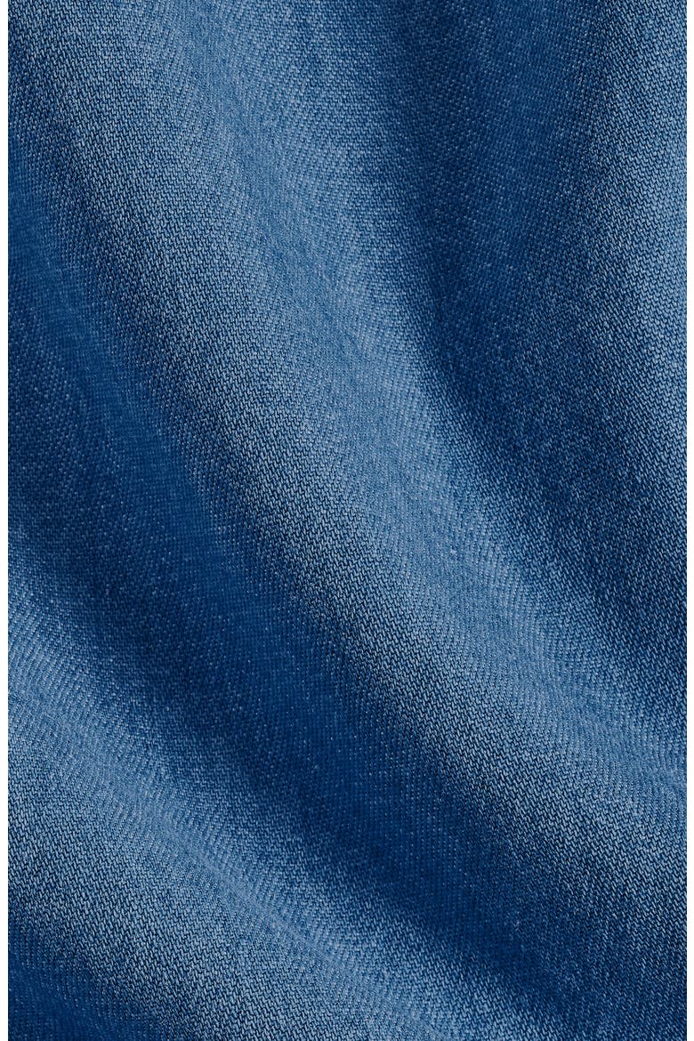 Cotton Denim Shirt, Alternate, color, DENIM