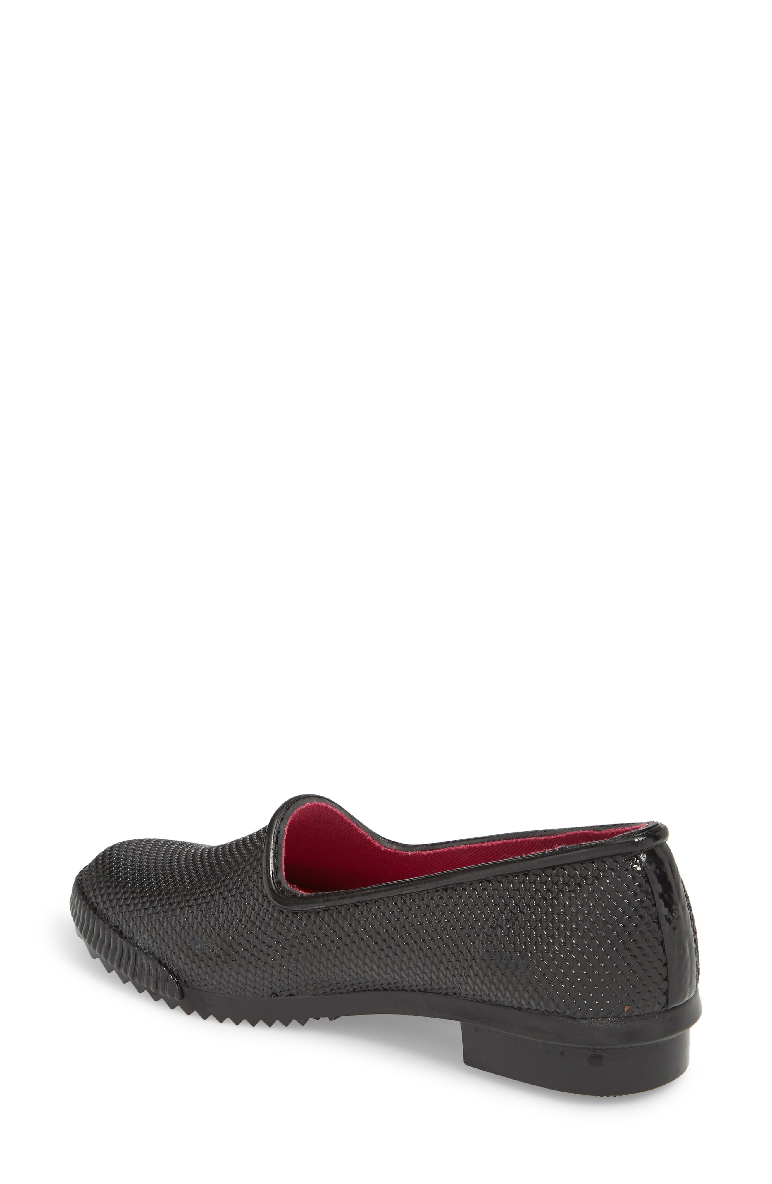 Ruby Waterproof Flat, Alternate, color, BLACK SNAKE PRINT