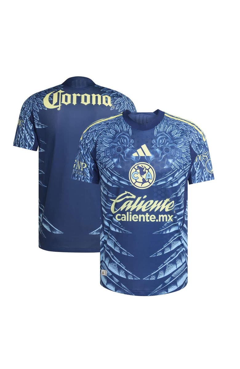 adidas Men's adidas Navy Club America 2025/26 Away Authentic Jersey, Main, color, Navy