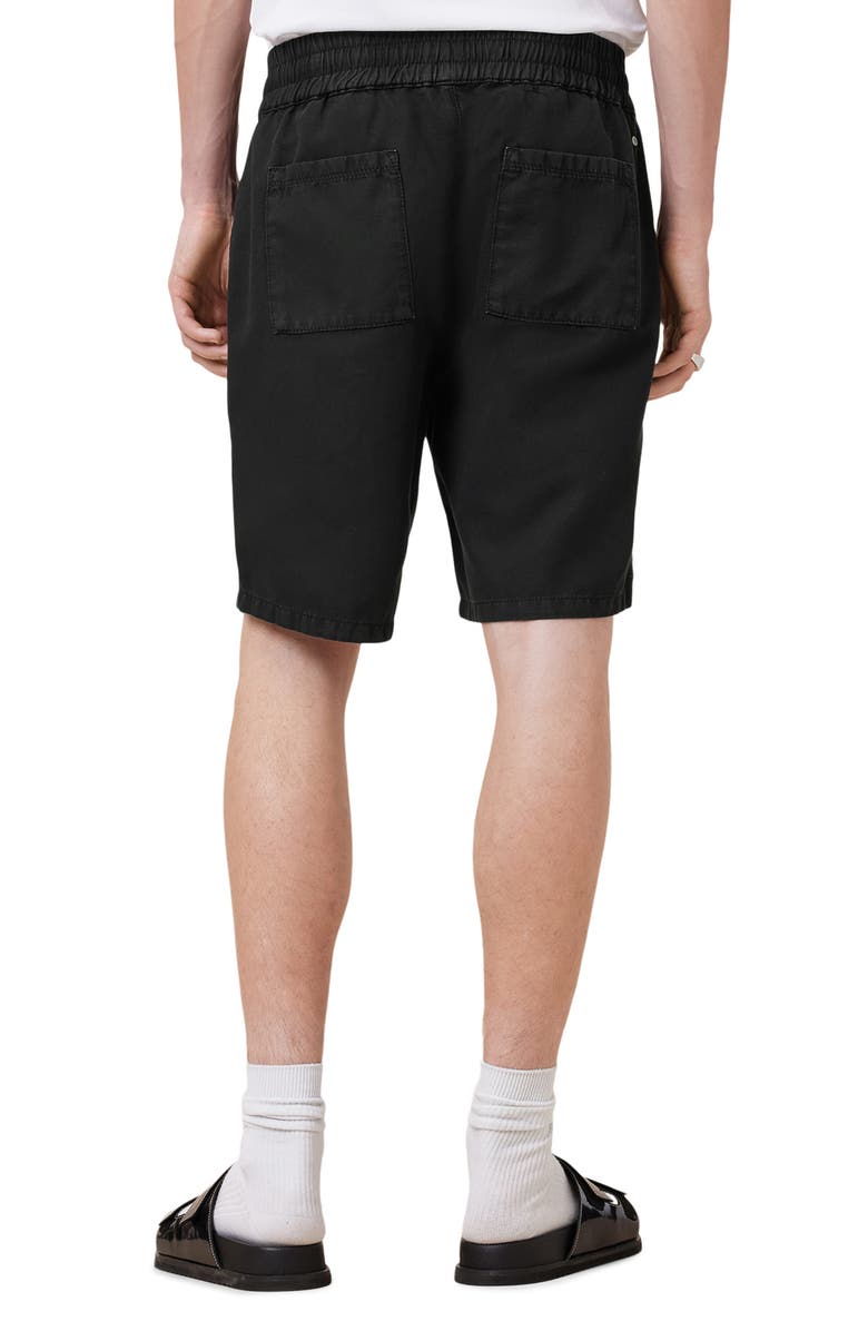 AllSaints Hanbury Cotton & Linen Drawstring Short, Alternate, color, 