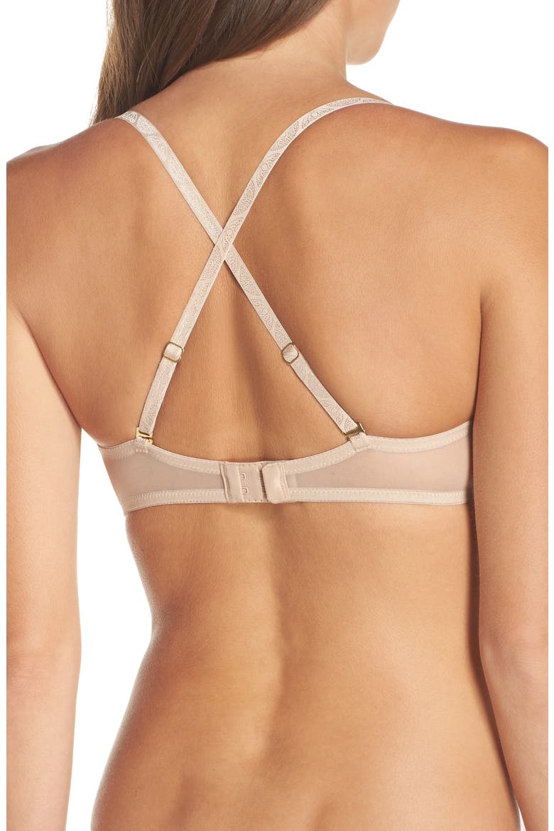 Convertible Underwire Bra, Alternate, color, CAFE
