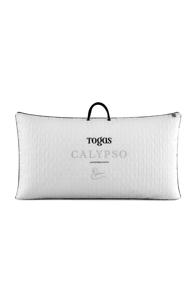 Togas Calypso goose down pillow, Alternate, color, White