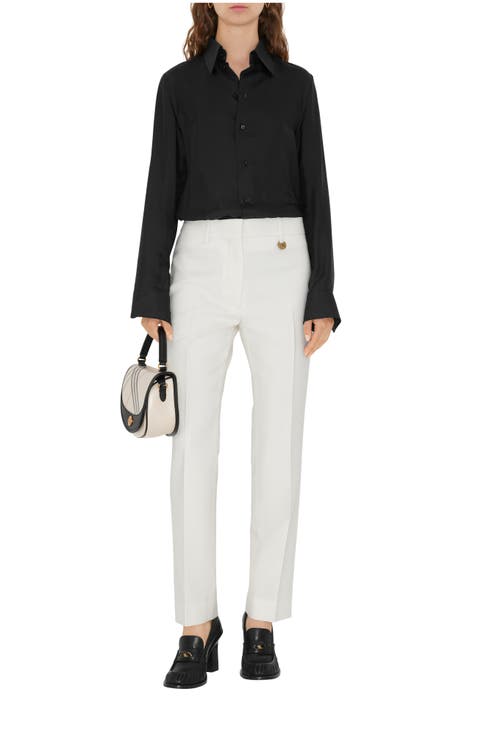Wool Tailored Trousers
