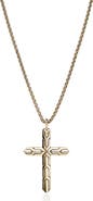 John Hardy Icon 14k Gold Cross Pendant