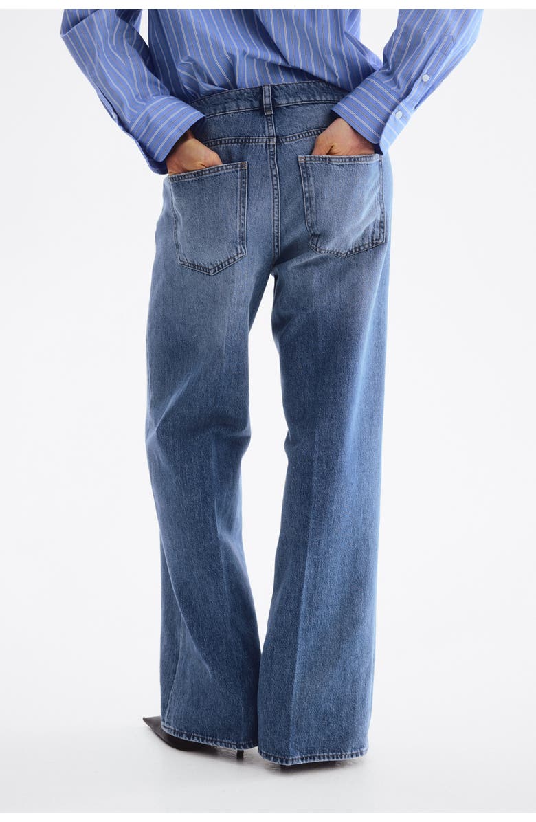 H&M Crease-leg Jeans, Alternate, color, Denim Blue