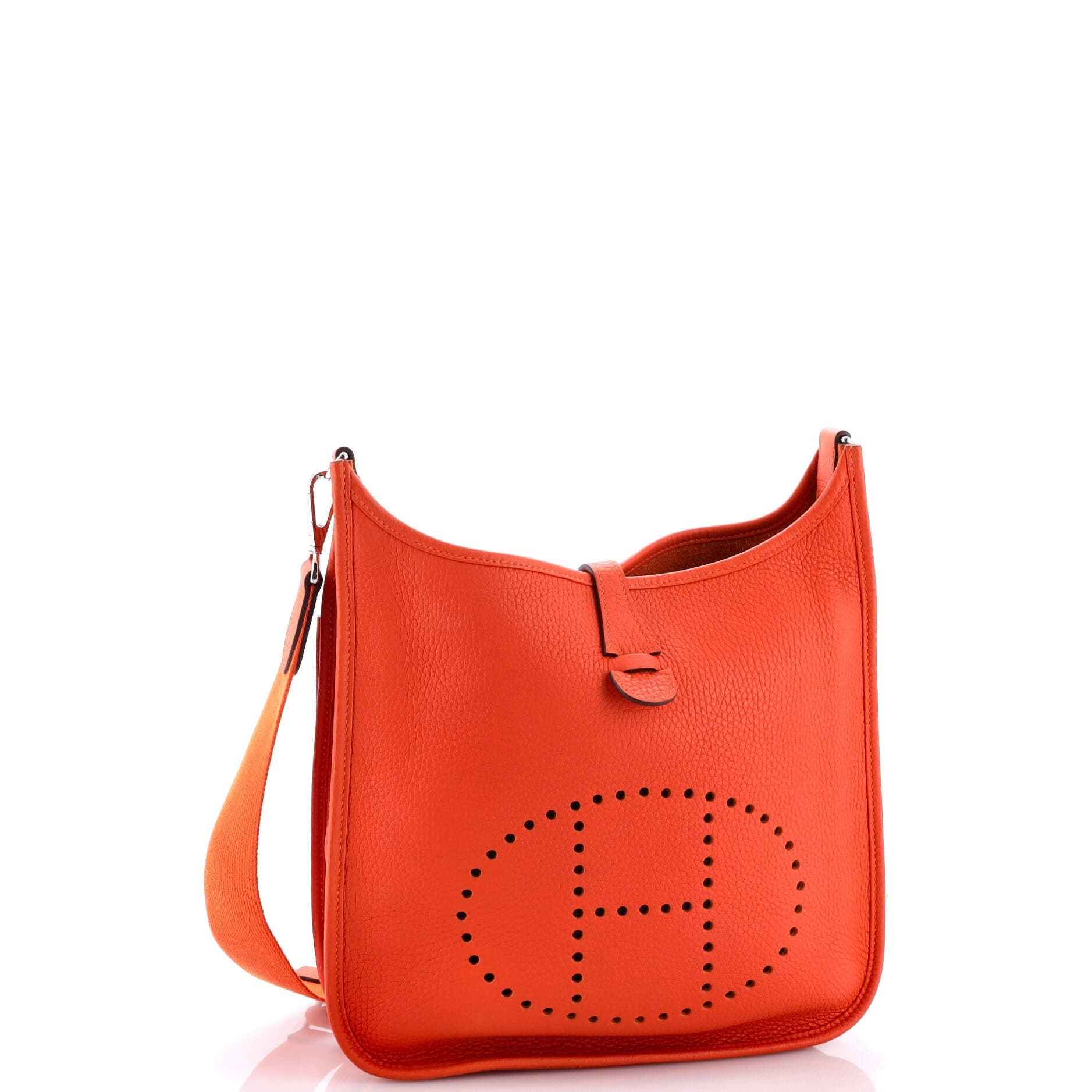 Pre-Owned Hermes Evelyne Bag Gen III Clemence PM, Alternate, color, 