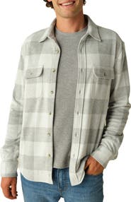 Fair Harbor Dunewood Stretch Flannel Button-Up Shirt